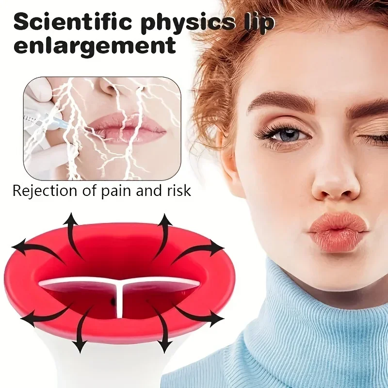 USB Electric Lip Enhancer Silicone Enhancement Lip Plumper Device Beauty Personal Care Gift for Women