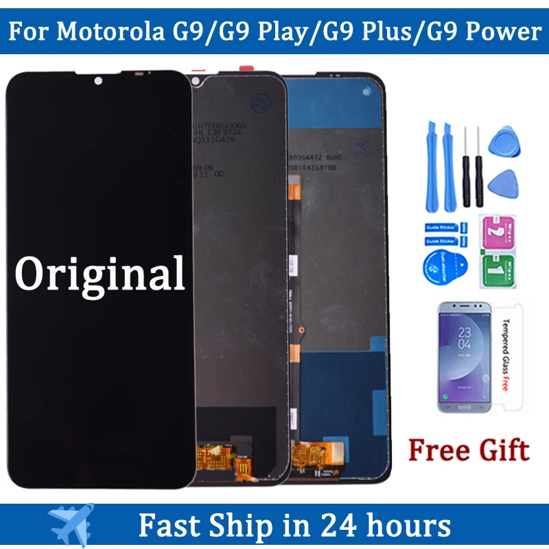 

Original LCD Display For Motorola Moto G9 G9Plus G9 Power Xt2091-4 XT2091-3 G9 Play Touch Screen Digitizer Replacement