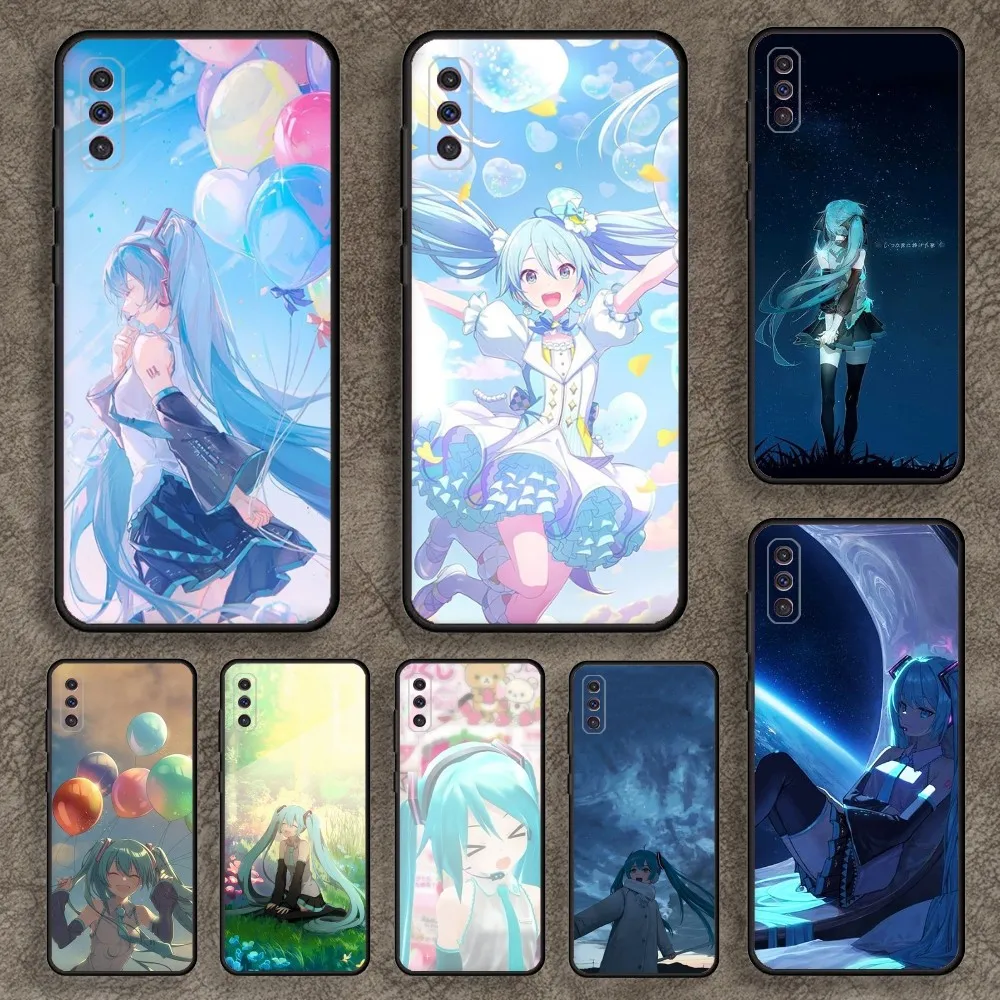 

P-Project S-Sekai Phone Case for SamsungA 91,80,73,72,71,70,53,52,51,42,41,40,32,31,30,22,21,20,13 S 4G 5G Soft Black Case