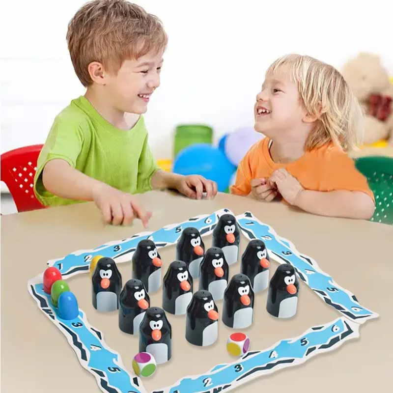 New Cute Antarctic Penguin Kids Memory Training Educational Toys Family Gatherings Parent-child Interaction Desktop Games