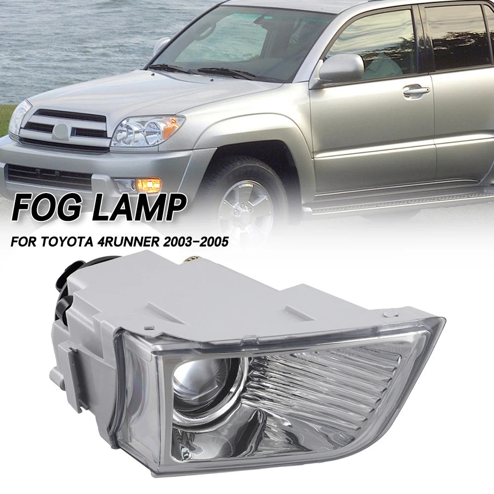 

For Toyota 4Runner 2003 2004 2005 Front Bumper Fog Lamps Foglamp DRL Daytime Running Light