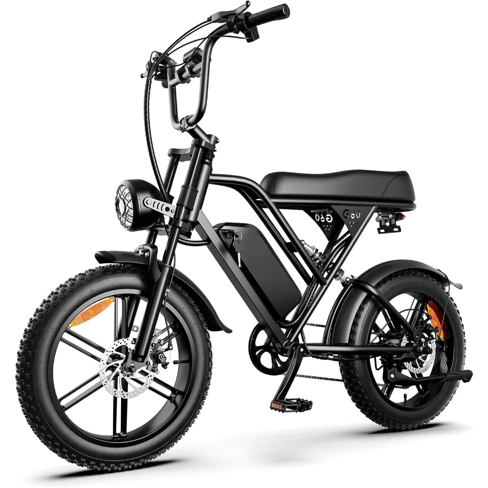 Electric Bike, 1500W Ebike with 48V 20Ah Removable Battery,32MPH &70 Miles 7 Speed Gears, Dual Shock Absorber, Electric Bicycle