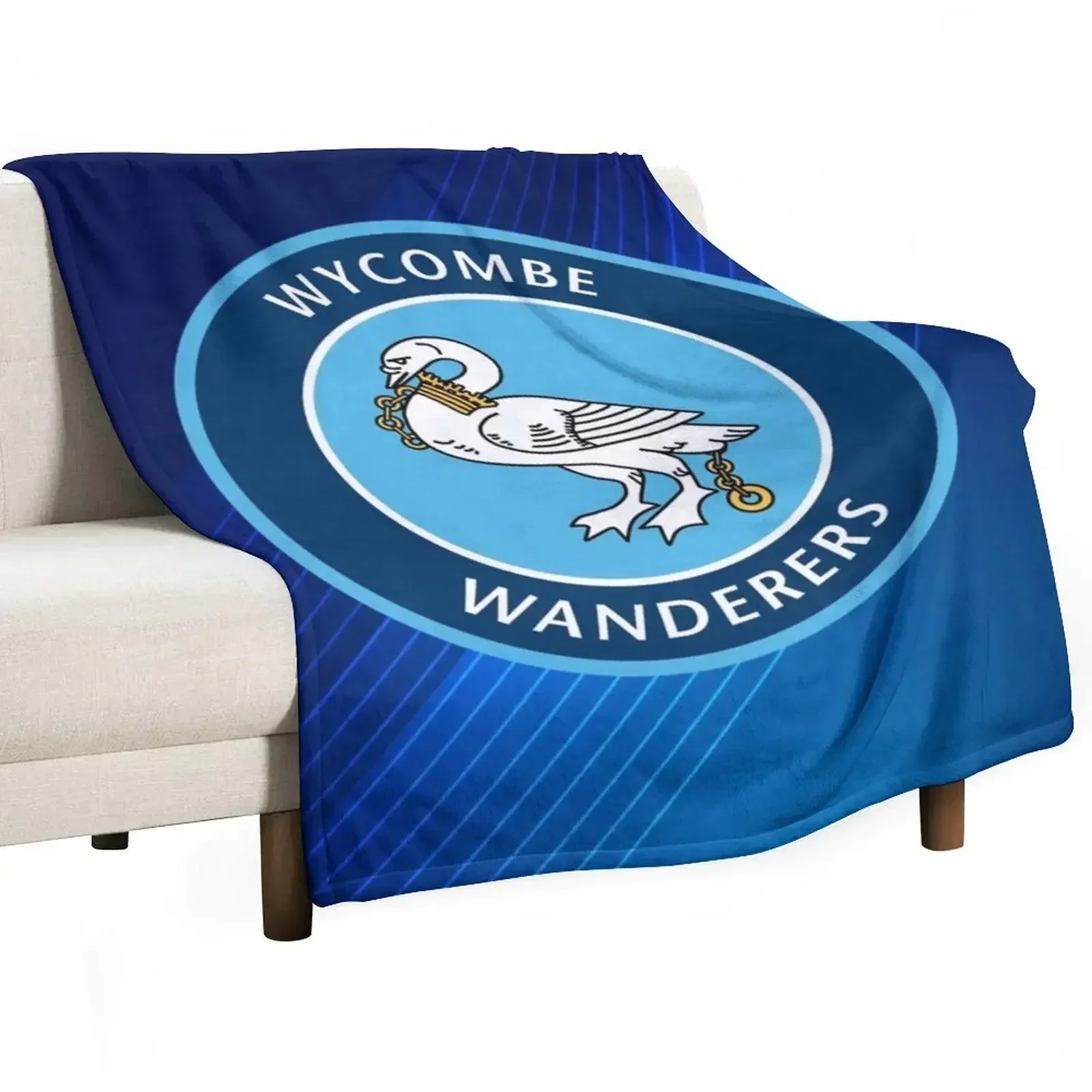 

Wycombe Wanderers FC Home Throw Blanket Thermal bed plaid for winter Large Blankets