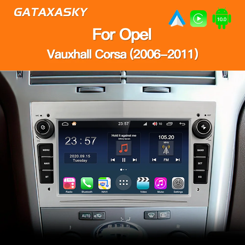 GATAXASKY Car Android Radio Multimedia For Opel Vauxhall Astra H G J Antara vectra c b Vivaro Signum Astra H corsa c d zafira b