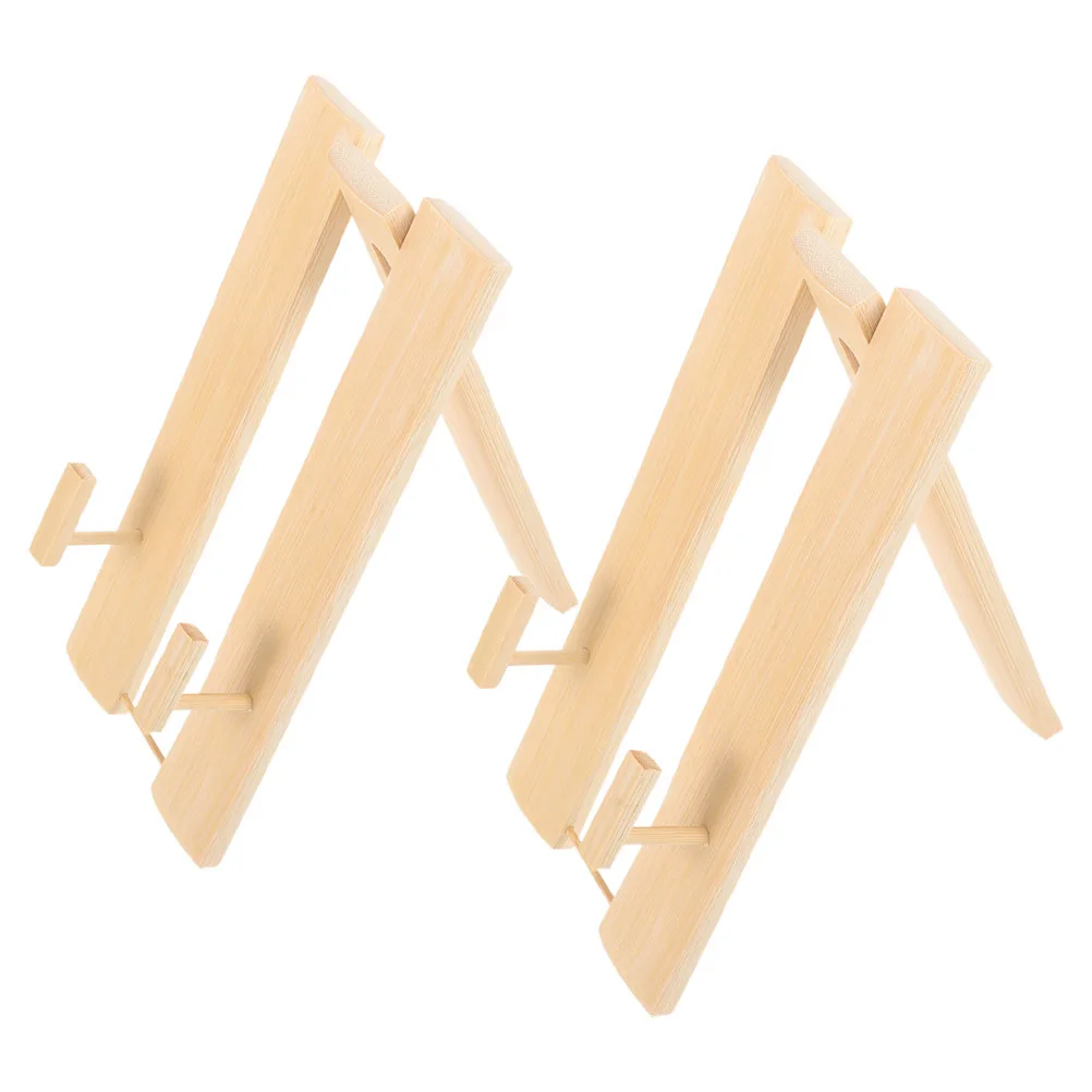 

2Pcs Wooden Fan Holder Stand for Japanese Folding Fans Elegant Tea Party Home Decor Display Accessories Fan Holder