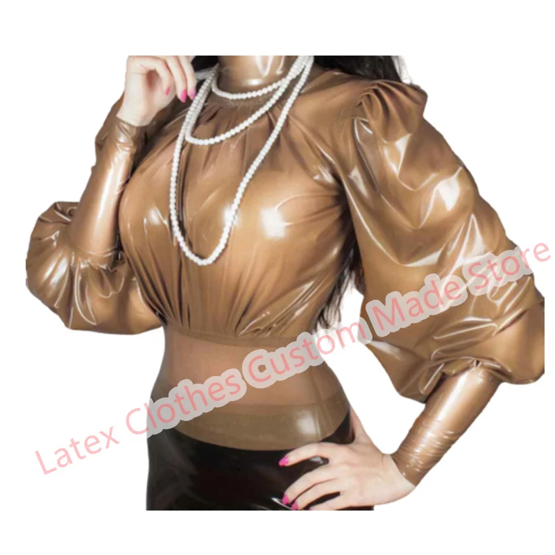 

Handmade Latex Top Rubber Suit Women Cosplay Costumes