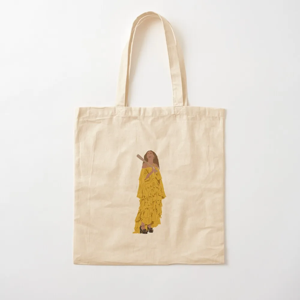 BeyoncÃ© yellow dress Tote Bag