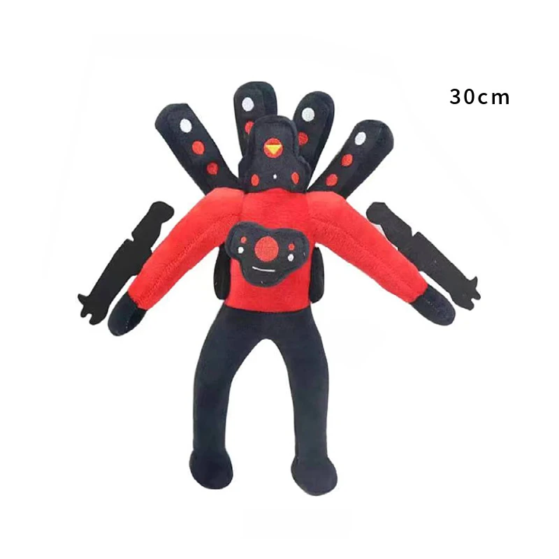 42pcs Skibidi Toilet Plush Soft Toy Cameraman TV Man Skibidi Dop Dop Yes Yes Titans Camcordeman Speakerman Speaker Man Doll