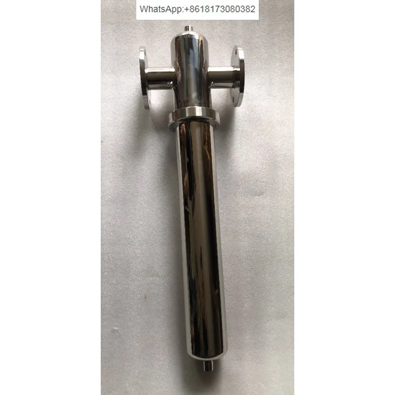 Stainless steel filter housing, compressed gas filtration, equipped with 10 