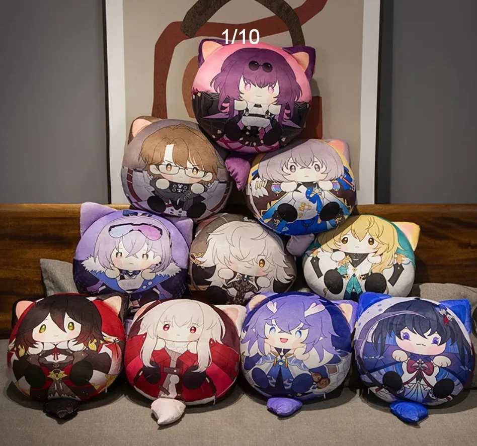 Game Anime Honkai: Star Rail  Jing Yuan Stuffed Plush Doll Cute Characters Figure Room Decor Sofa Cushion Pillow Toys