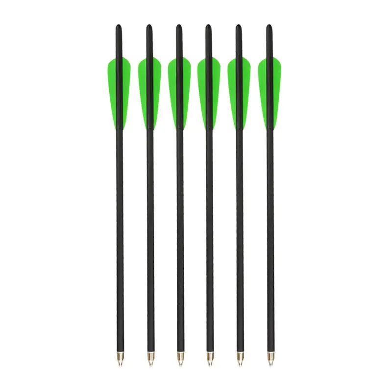 Short Arrow 7.5/15/20 Inch Carbon Fiber Arrow Short Bolt OD 7.4/8.8mm Hunting Sports Shooting Practice Archery Accessories