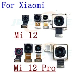 Rear Front Camera For Xiaomi Mi 12 Pro 12pro Main Ultrawide Depth Macro Back Camera Module Flex Cable Spare Parts
