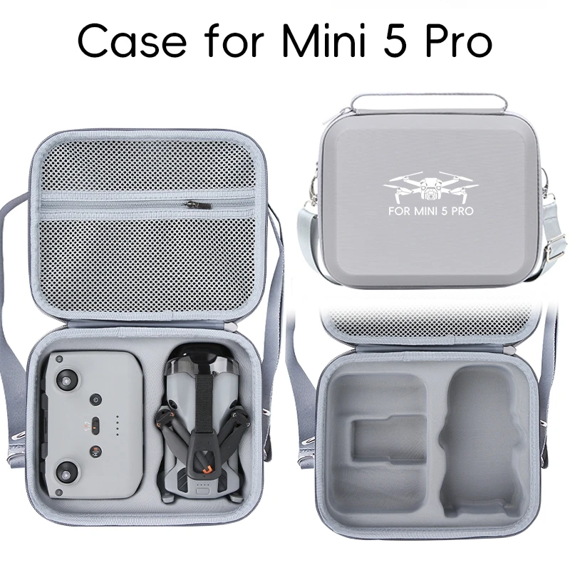 لـ DJI MINI 5 PRO حقيبة تخزين مضادة للضغط ومضادة للصدمات من البولي يوريثان