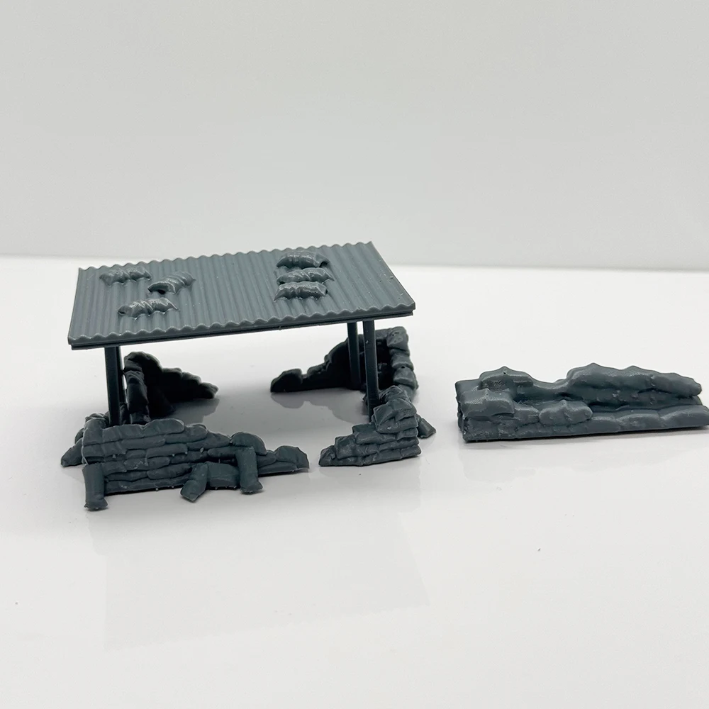 

Vietnam War Era Machine Gun Bunker LYTS082 1/220 1/48 1/64 1/72 1/87 1/144 1/160 Z Scale Miniature Scene