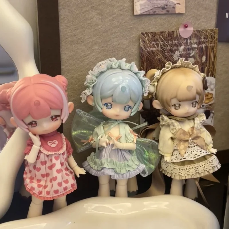 

Penny Box Girl Модель Куклы Фигурки Аниме Сказочные Чайная Вечеринка Серия Фигурки Obtisu1 1/12bjd Фигурка Декор Подарок В наличии