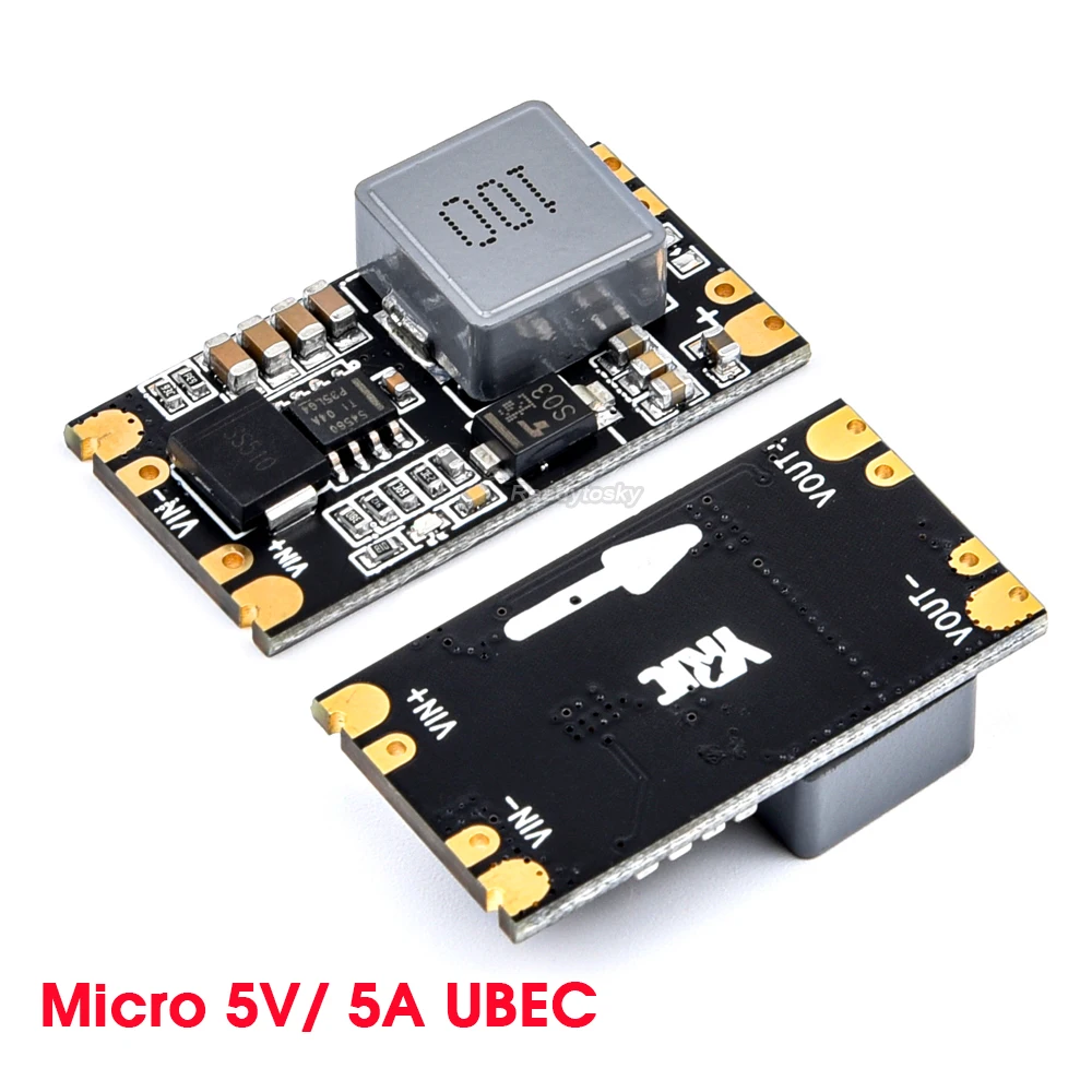 NOWOŚĆ Micro 5V 5A BEC UBEC Mini BEC Wejście 2-13S dla RC Quadcopter FPV Racing Drone ESC Flight Control