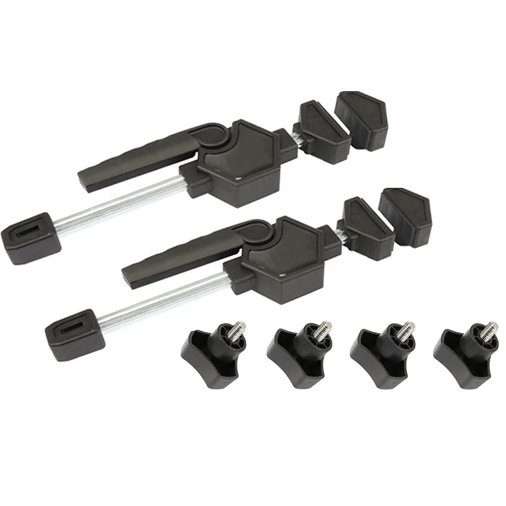 2Pcs Desktop Clamps Woodworking Clamps Carpenter Fixture Woodworking Tool for Machine Repair DIY Projects