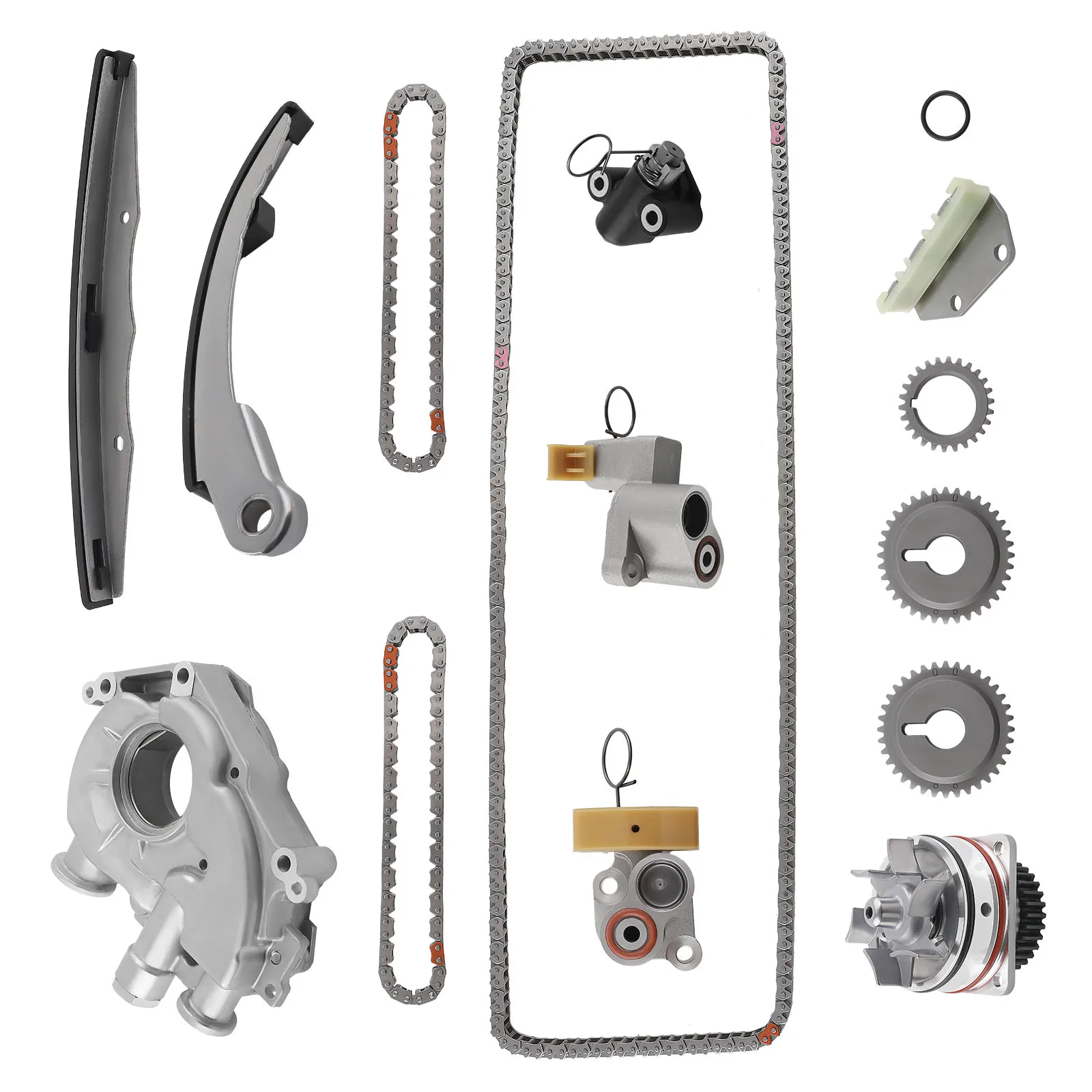 Timing Chain Kit Oil Water Pump for Nissan Frontier NV2500 Xterra Equator  2005-2019 1502320 15010EA200 90719S