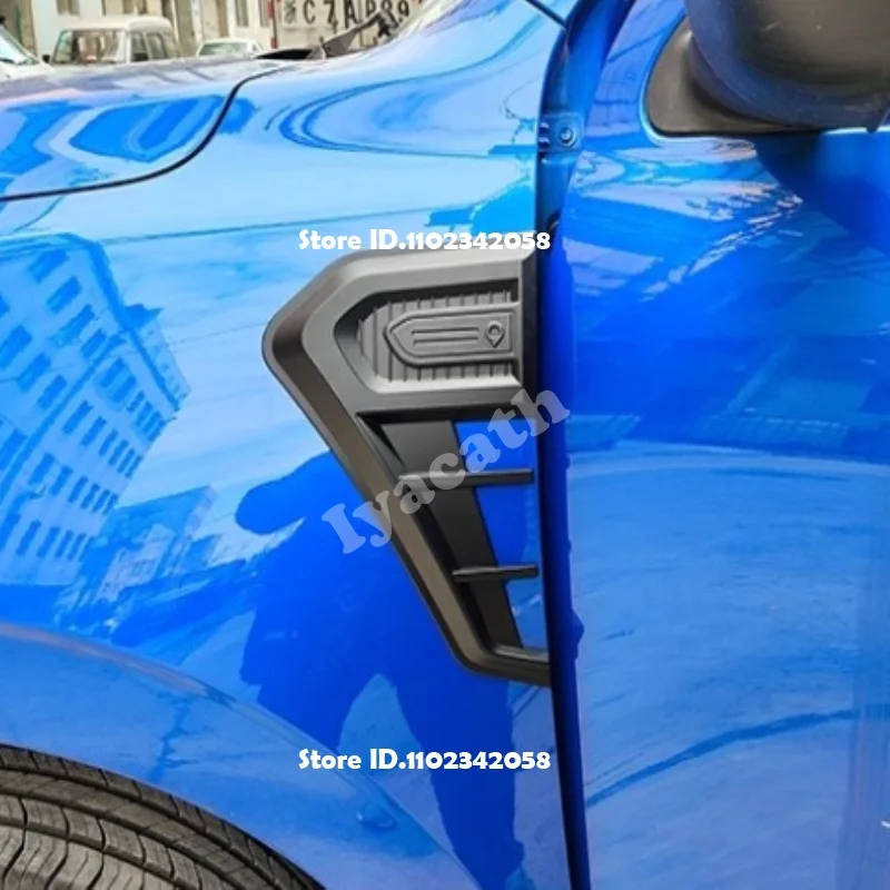 For Great Wall Cannon GWM Poer 2019-2025 ABS Car Stickers And Decals Front Bumper Side Door Knife Emblem Logo Nameplate cover