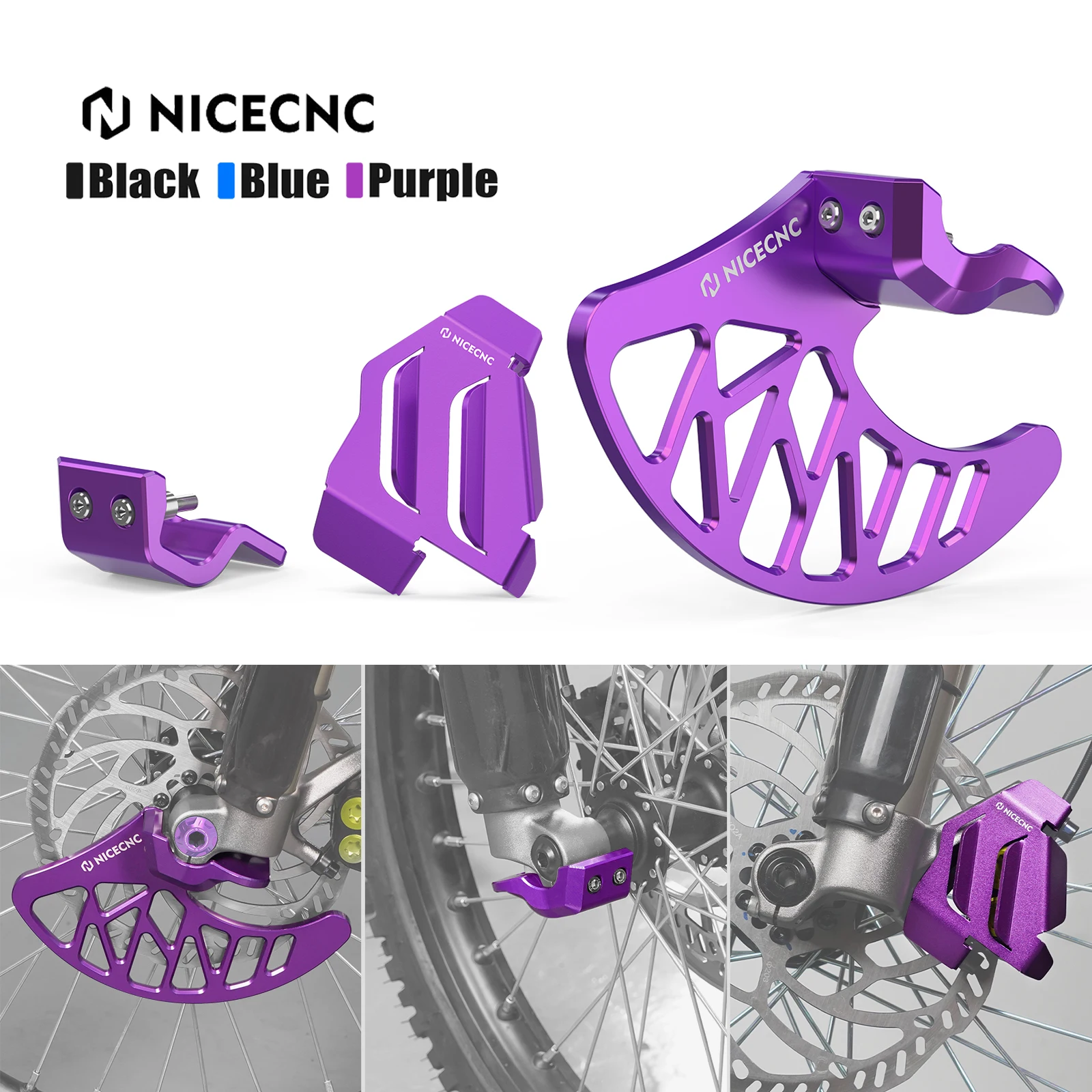

NICECNC For Surron Light Bee X Front Brake Disc Guard Front Brake Caliper Guard For Sur-Ron Light Bee S L1E For Segway X160 X260