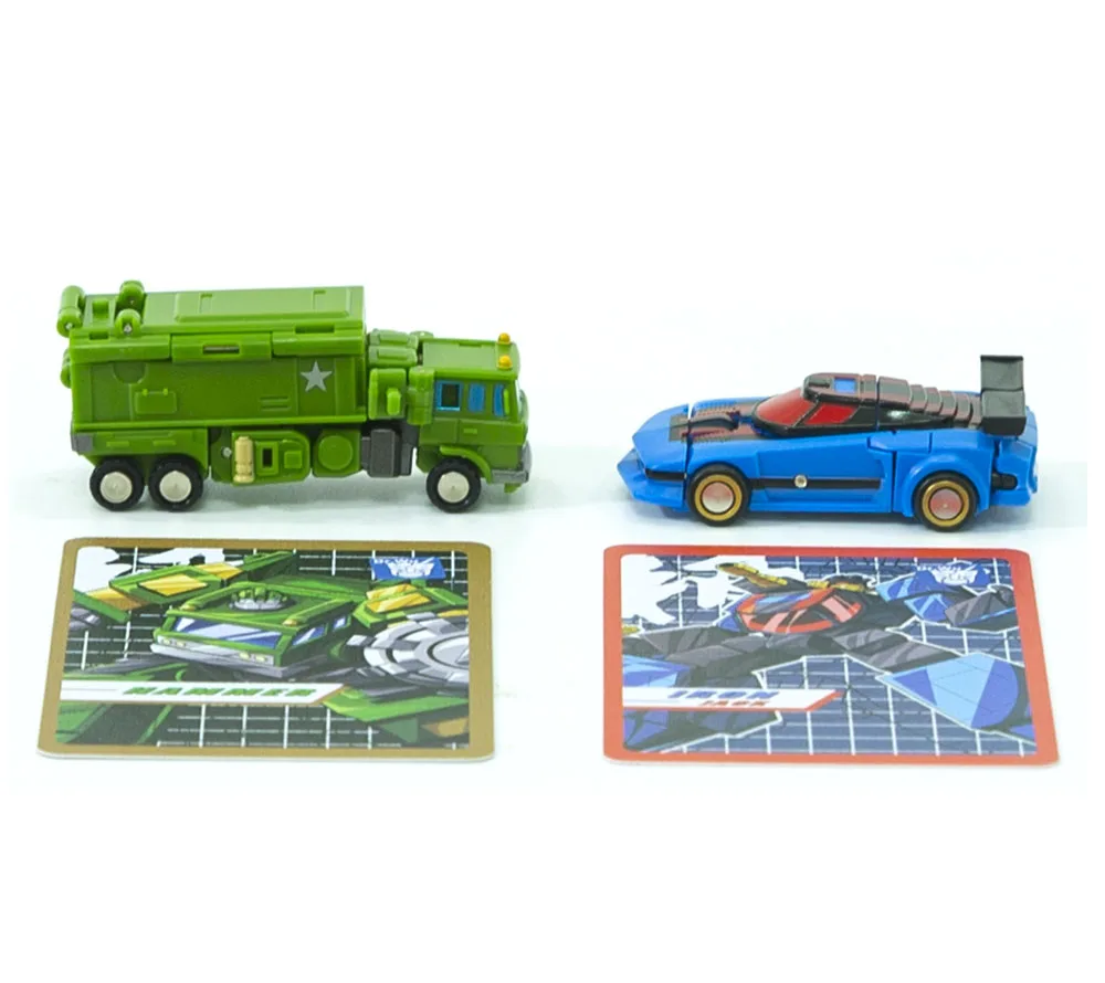 شخصية عمل روبوت متحول ، جمارك DRWU ، ألعاب جاك حديدي ، رافعة متحركة ، مطرقة صغيرة ، في المخزن ، جديدة