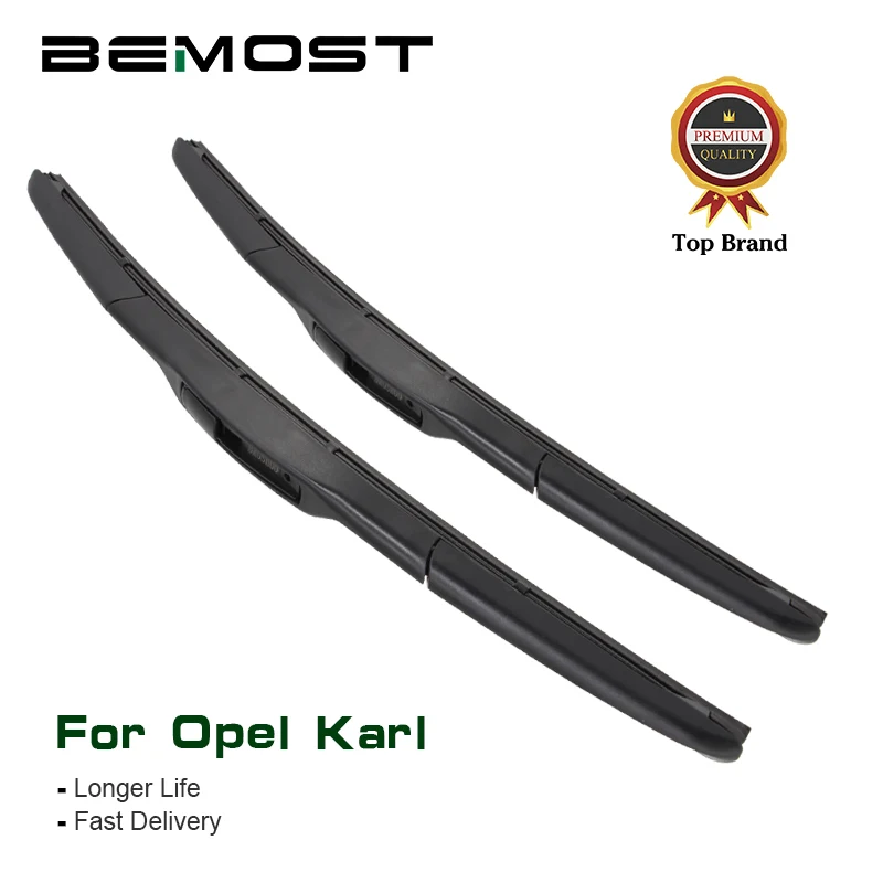 BEMOST Car Clean The Windshield Wiper Blades Natural Rubber For Opel Karl 24