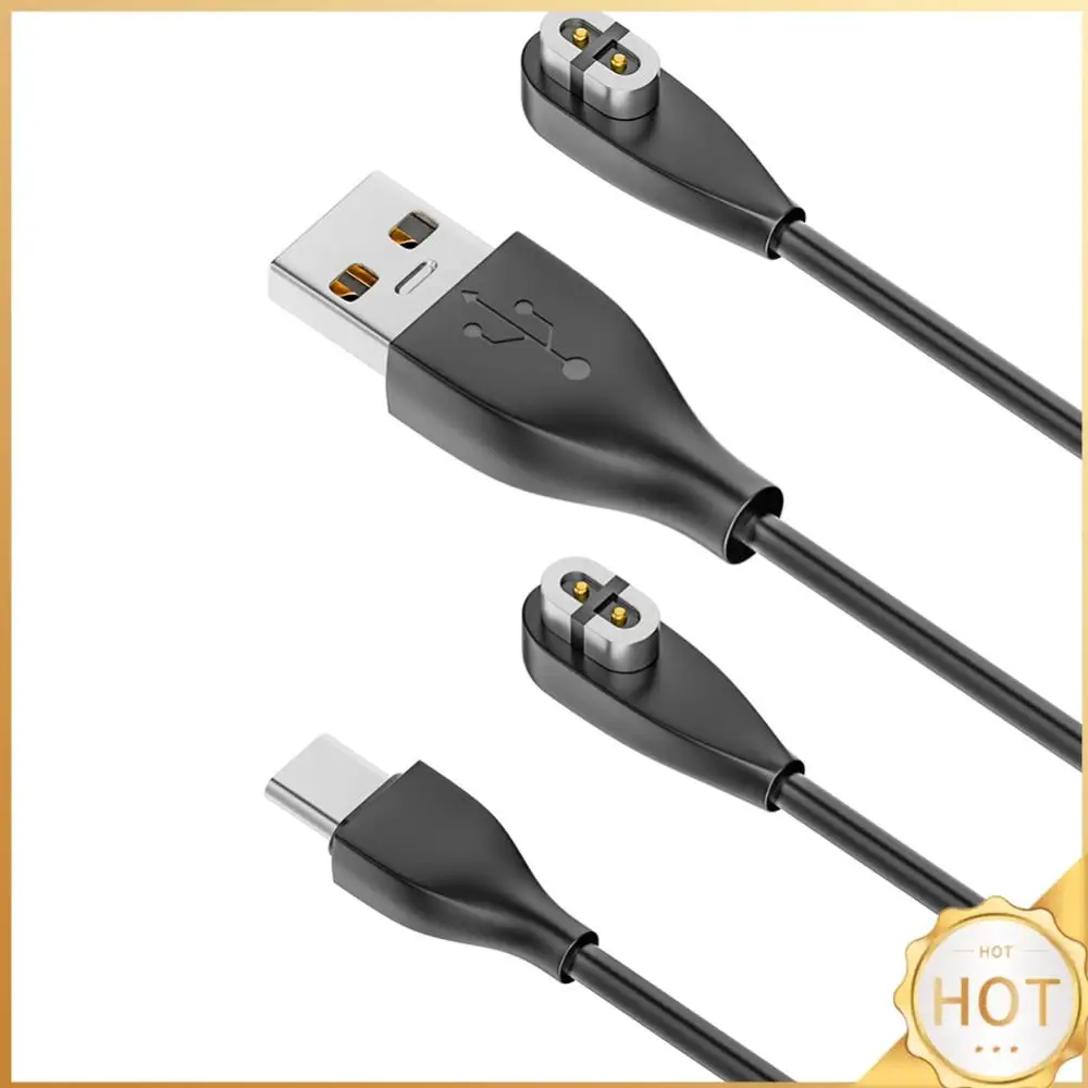 Magnetic Charger Cable USB /Type-C Replacement Charging Cable Charger Connector for Aftershokz Aeropex AS800/Shokz OpenRun Pro