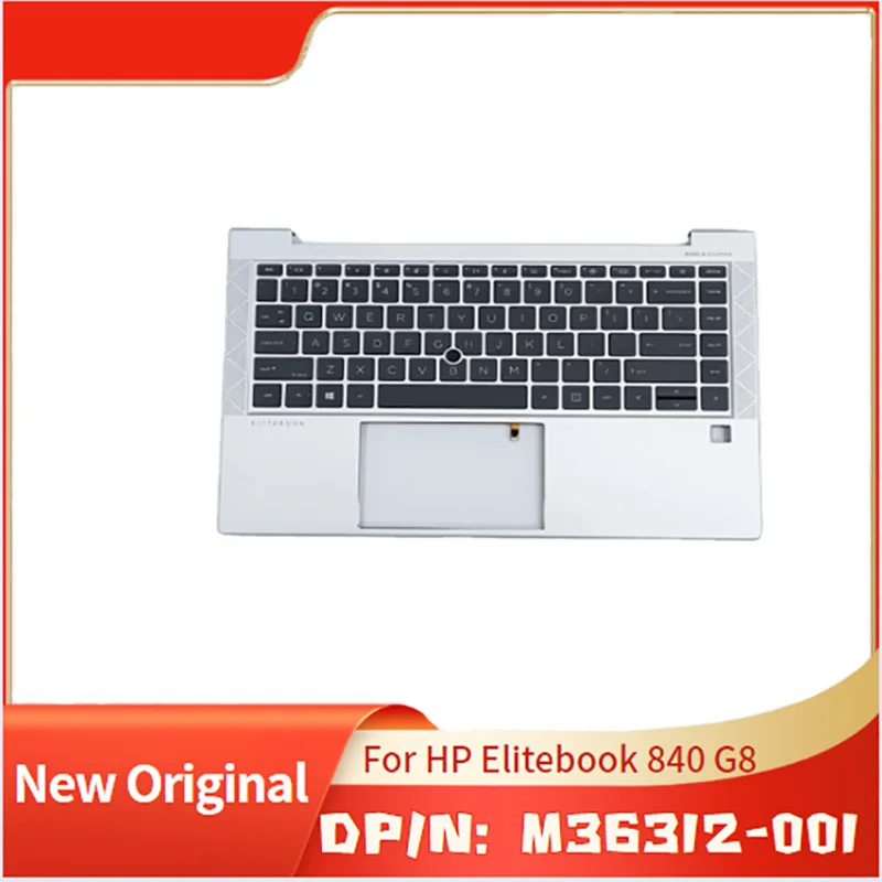 M36312-001 M52490-001 Silver  Brand New Original  Top Cover Upper Case for HP Laptop  Elitebook 840 G8 With Backlit Keyboard