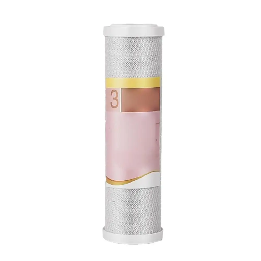 10 Activated Carbon Filter Cartridge for Home Water Purification Devices Supporting Pre-Filtration in 3 Stage and 5 Stage Setups