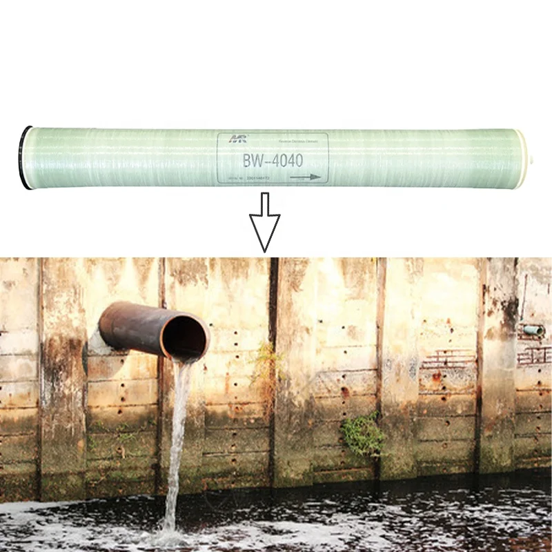 

Высокое качество BW4040, китайские производители, заводские компоненты мембраны Ro, кронштейн для воды, мембрана обратного осмоса для Ro Plant