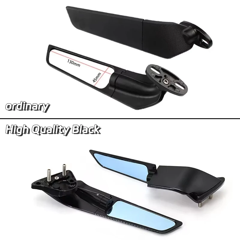 

For YAMAHA YZF-R1 YZF-R6 YZF-R7 2015-2024 Motorcycle Rearview Mirror Adjustable Wing Mirror Accessory for YZF R1 R6 R7 2024 2023