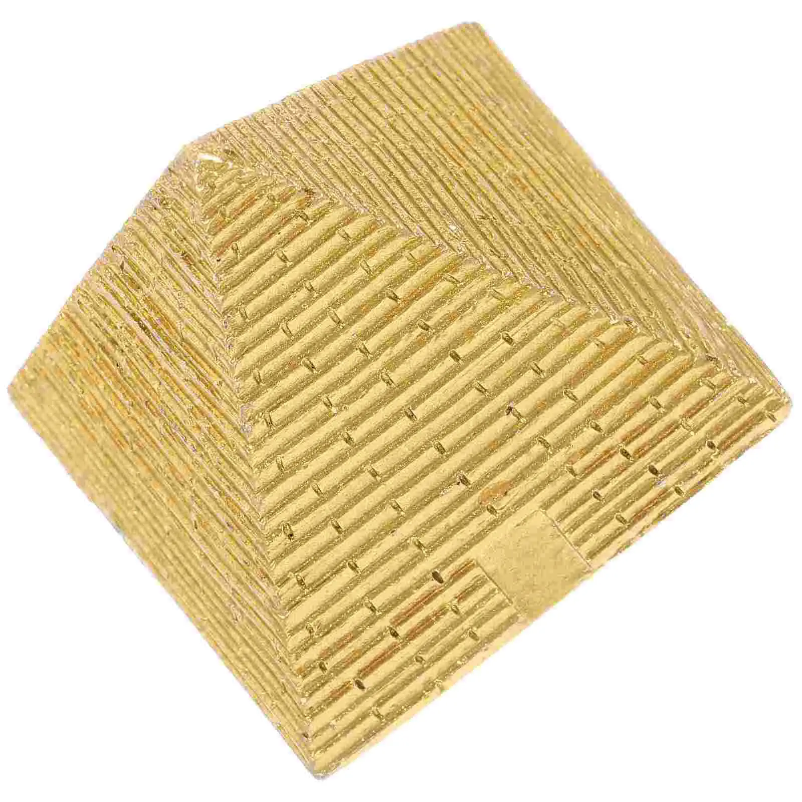 

Pyramid Sand Egyptian Figurines Pyramid Sand Table Wicker Storage Basket Retro Decoration Simulation Model Travel Sculpture