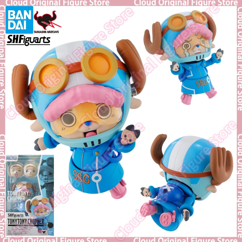 

В наличии 100% оригинал Bandai ONE PIECE S.H.Figuarts SHF Tony Tony Choper Остров будущего Egghead ПВХ Аниме Экшн-модель Игрушки Подарки
