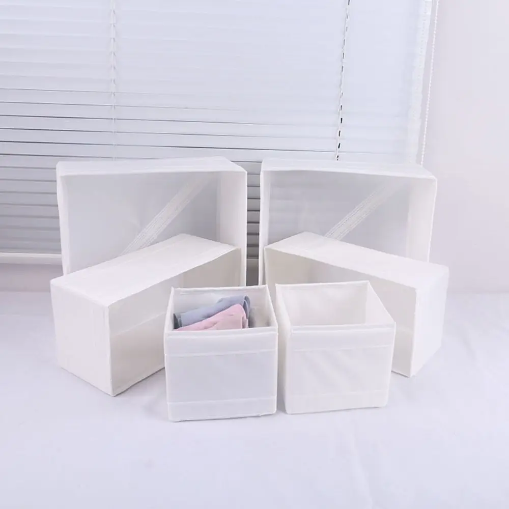 صناديق تنظيم خزانة فنية من القماش على الموضة رمادي/أبيض/أرجواني خزانة قابلة للطي صندوق منظم خزائن تخزين الملابس