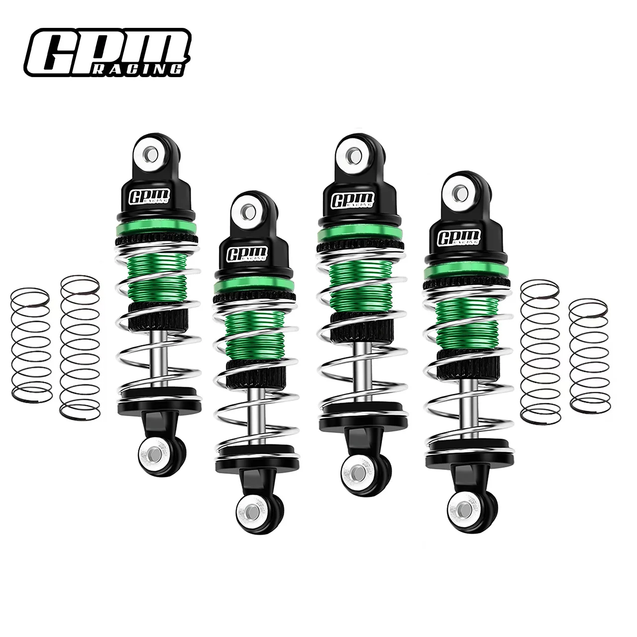 GPM Alloy 6061 ด้านหน้า (32 มม.) และด้านหลัง (36 มม.) ชุดโช๊ค 1/24 Micro-B / Micro-T LOSI