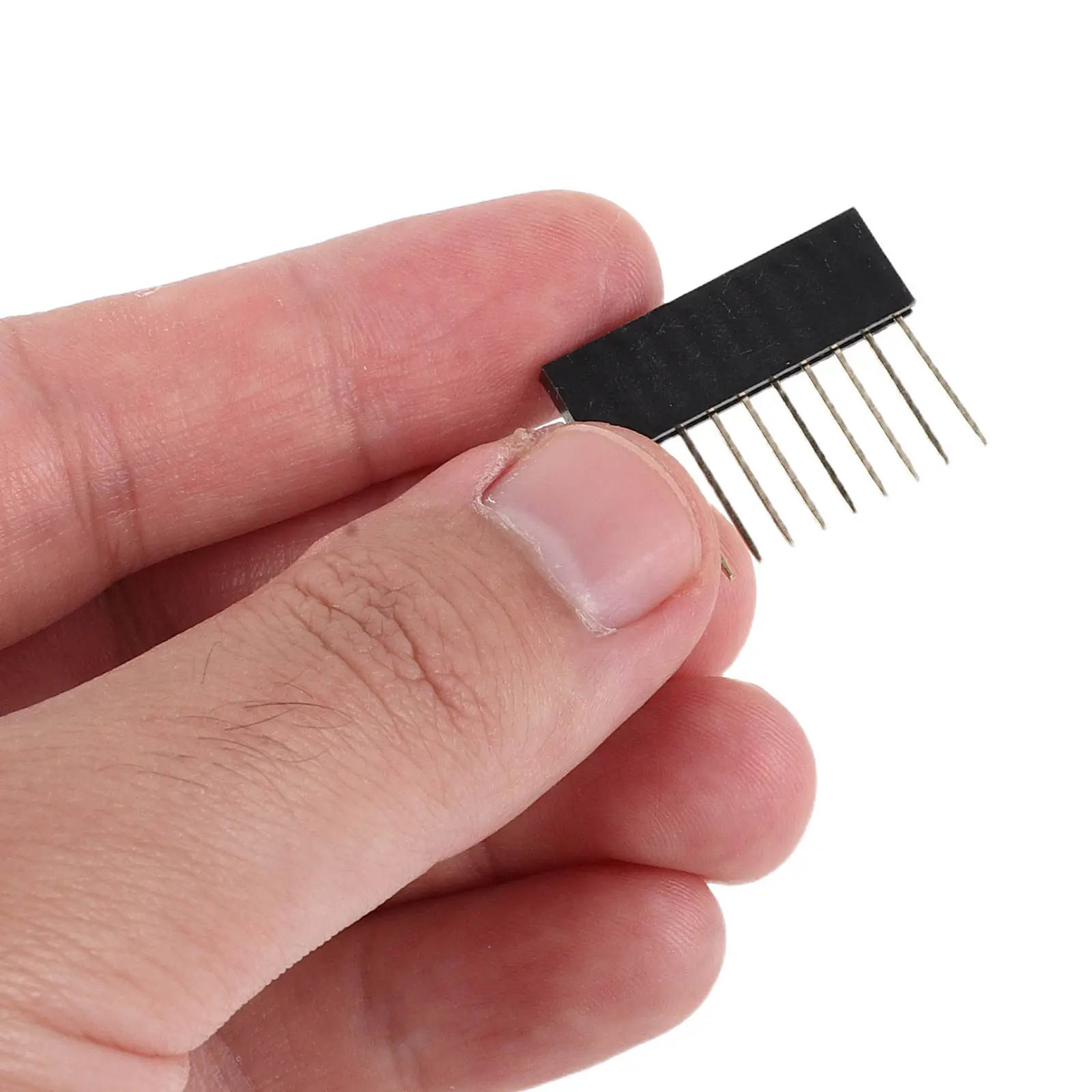 30Pcs 2.54mm Female Header Connector Kit Single Row Socket Header Strip Breakaway Stack Through Pcb Prototype Electronics Module