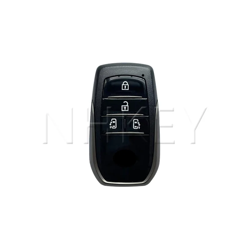 NH KEY 스마트 카드 자동차 키 쉘, 4/5 버튼, VVDI XM38 XSTO02EN 전자 보드, KEYDIY 원격 쉘, 새로운 Alphard Vellfire