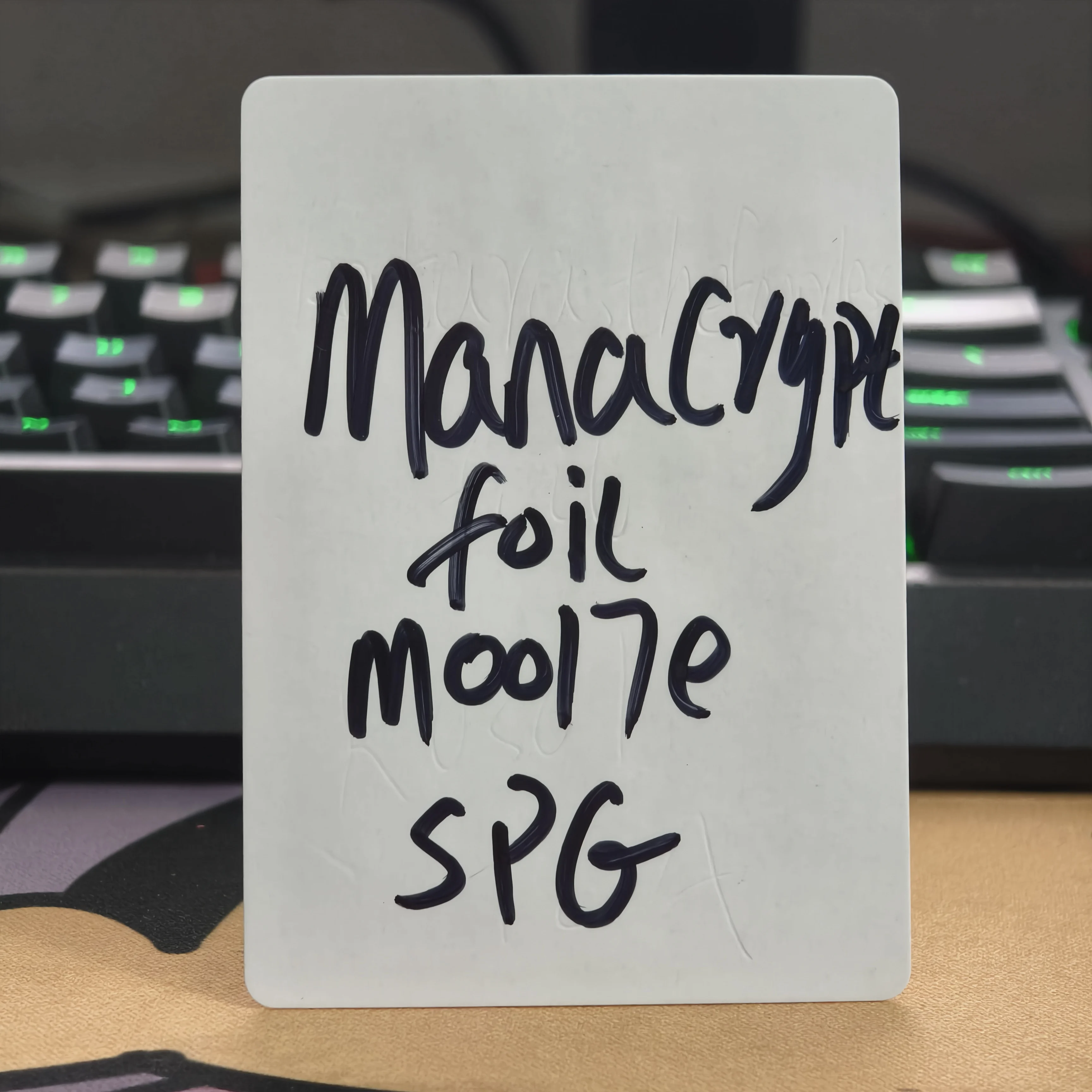 mtg Mana Crypt SPG 0017e LCI Special Guest Foil Artifact Card MTG Collectible TCG Game Accessory