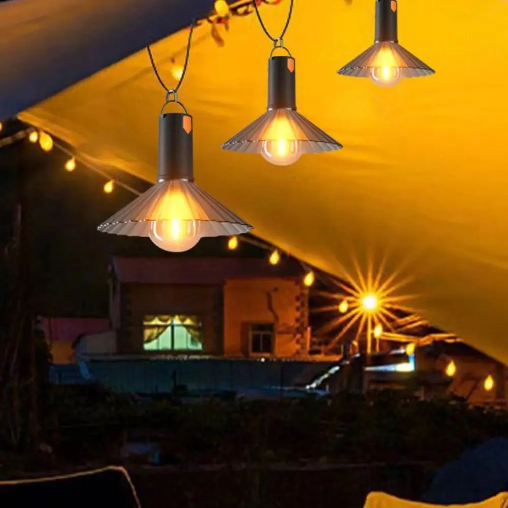 

Waterproof Camping Light Hook Design USB Recharging Outdoor Searchlight Super Bright Lightweight Portable Camping Lantern