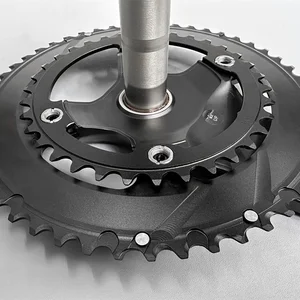 FOVNO Crown 110BCD Road Bike Crank Wheel 2x 50-34t 52-36t 53-39t For Shimano 5800 R7000 R8000 R8100 Bicycle Crown 10 MAIN SALES CROWN CROWN CROWN - №9