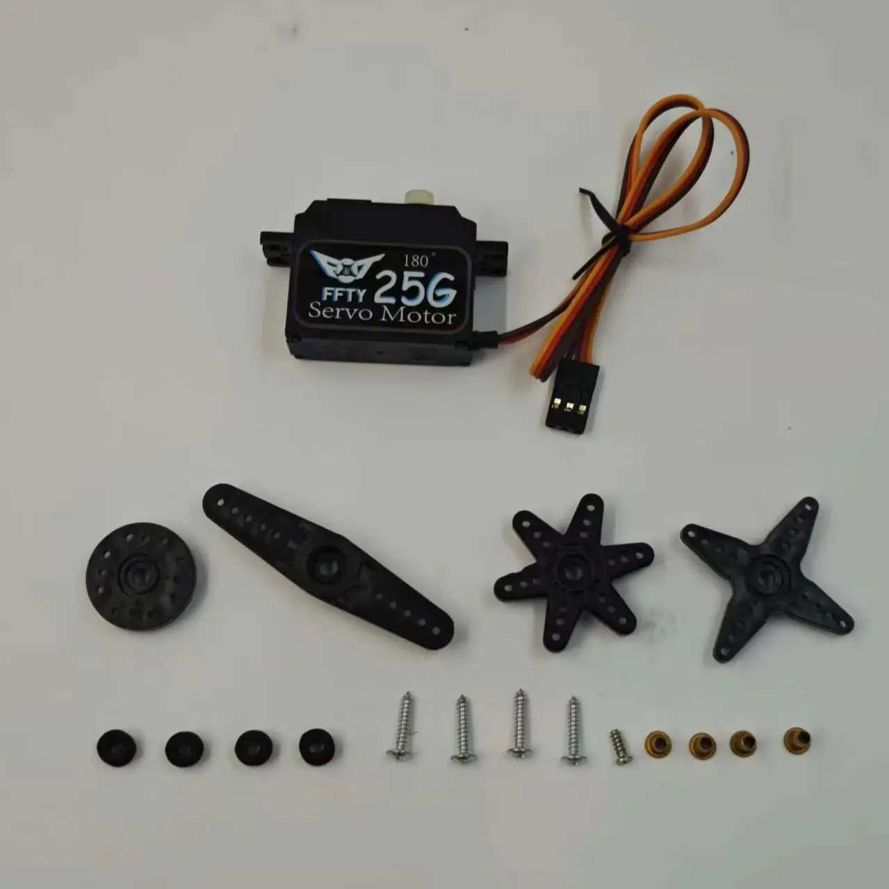 FFTY 25g Digital Servo 180° Motion Range | For RC Aircraft/Robot/Glider