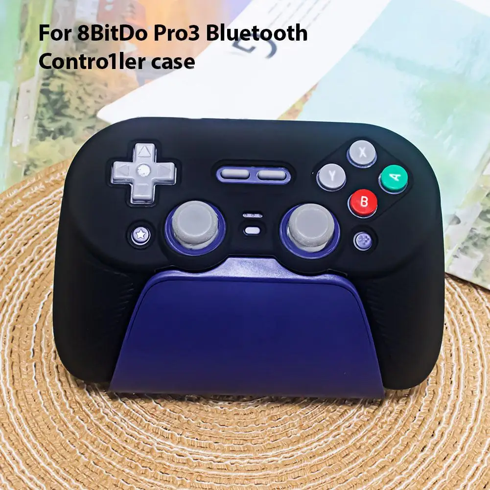 حافظة واقية لوحدة تحكم بلوتوث 8BitDo Pro 3، غطاء كامل للوحة الألعاب اللاسلكية، غطاء مقاوم للصدمات ومضاد للخدش