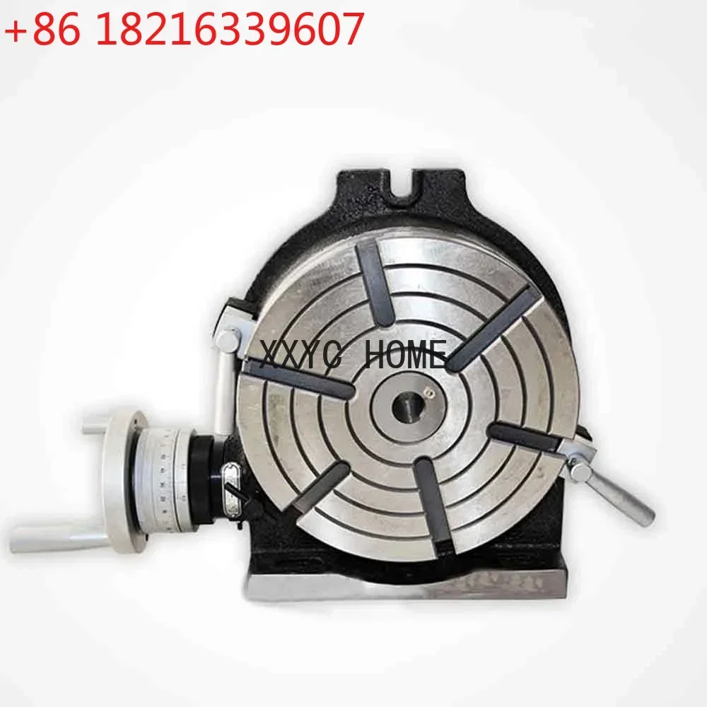 HV5 diameter 125mm vertical and horizontal milling machine horizontal vertical rotary table high precision