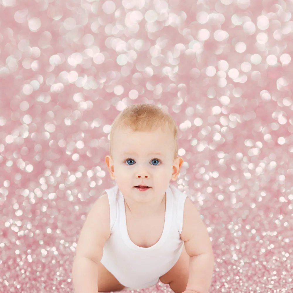 Ivory Gold Bokeh Photography Backdrop Golden Spots Shinning Sparkle (Not Glitter)Pink silver Golden Background Photobooth Props