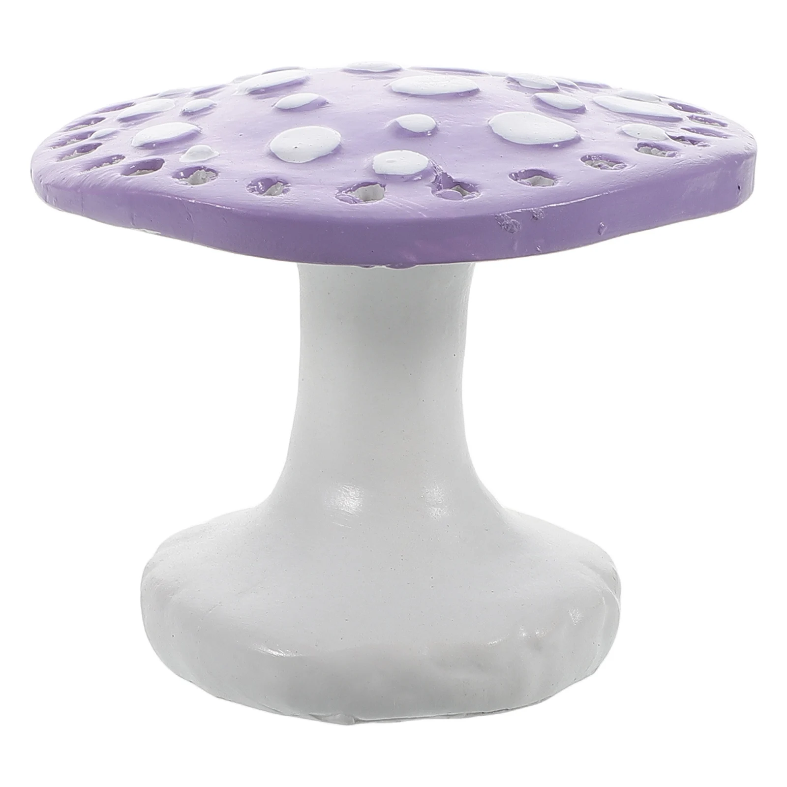 

Cute Mushroom Jewelry Display Stand Resin Earring Holder Organizer Storage Rack Bedroom Decor Pink Tray for Women Kids Travel