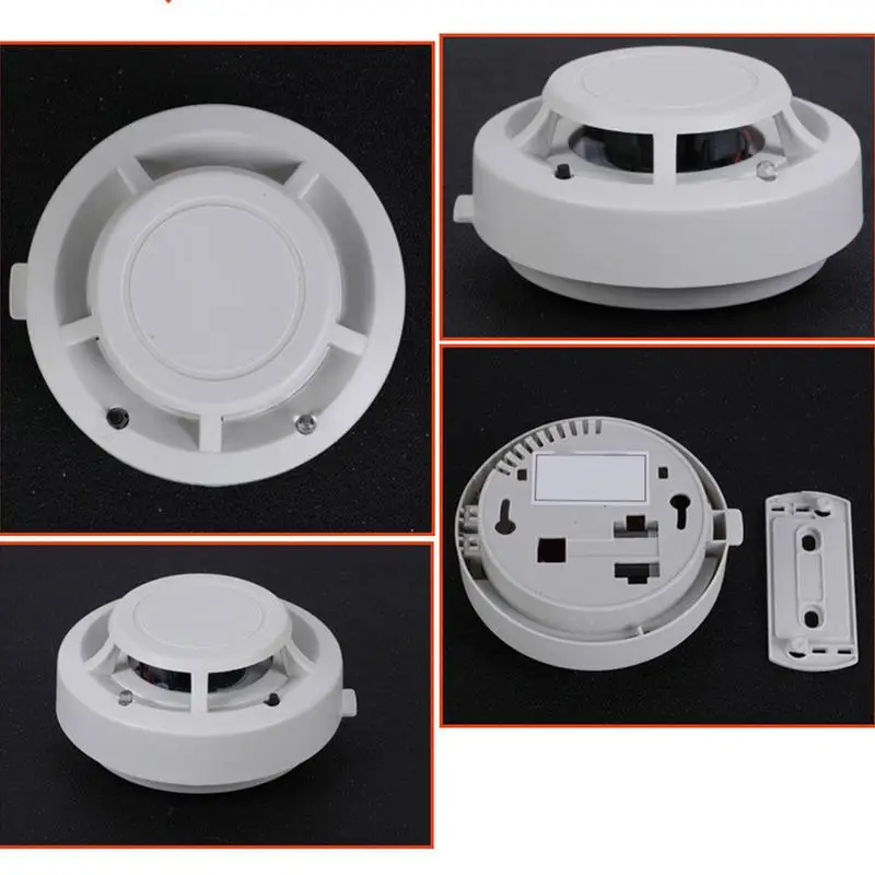 Fire Detector Small Home Fire Detectors Wireless Interconnected Kitchen Alarm Battery Operated Photoelectric Fire Detector with