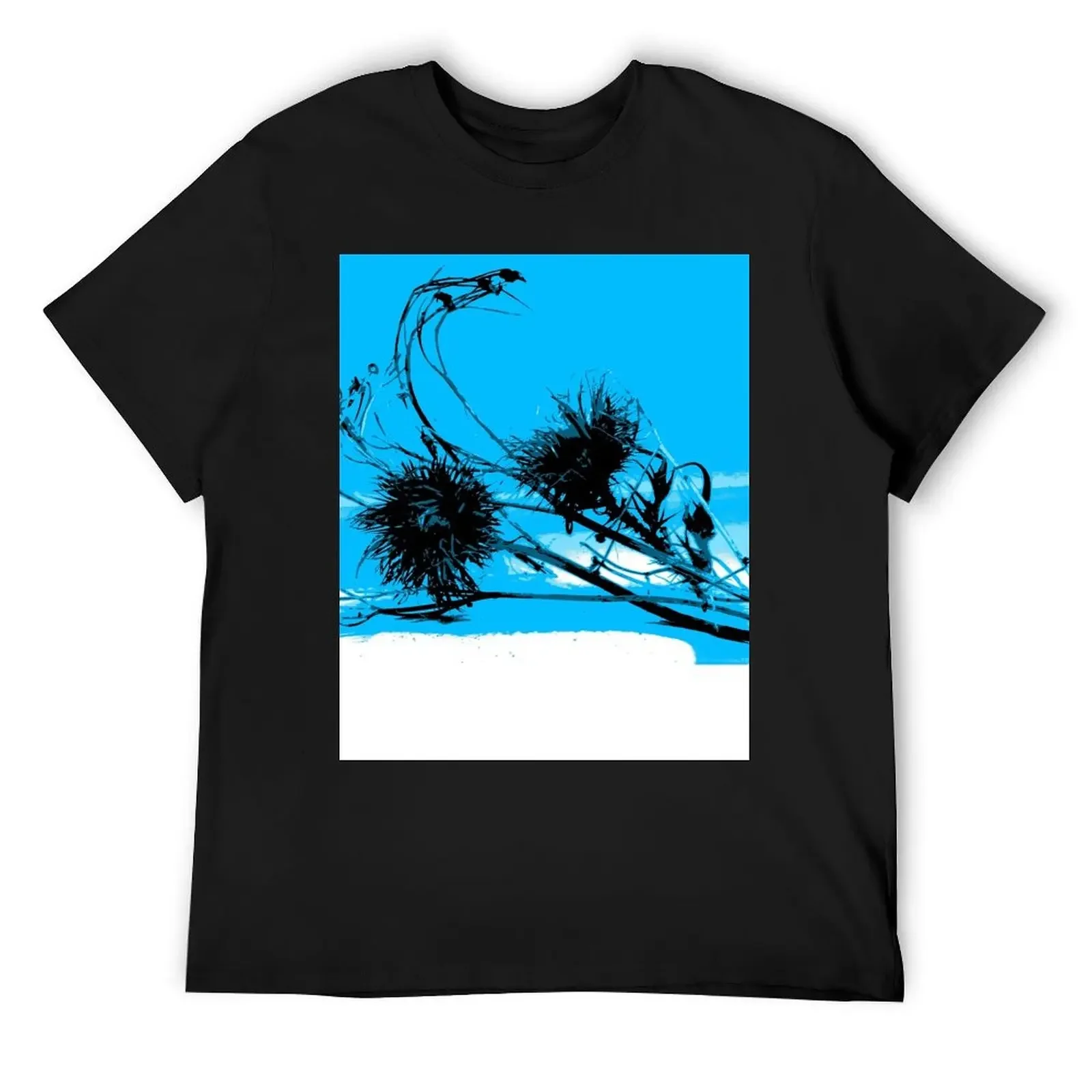 Thistle Seed Silhouette T-Shirt summer clothes cute tops man clothes kawaii clothes plain t shirts men