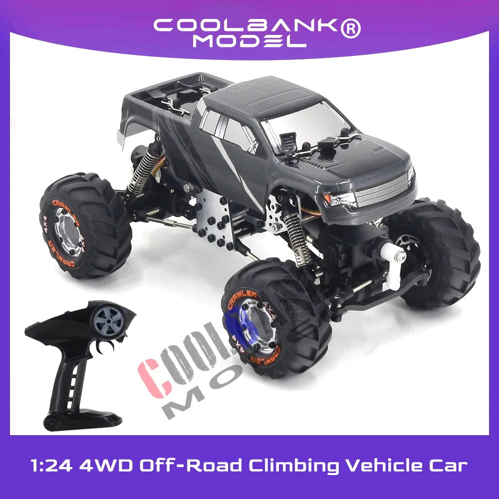 

RC car 4×4 high speed off-road Vehicle 2.4Ghz Remote Control Climbing Cars Alloy Frames Bigfoot Vehicle Model Toys Boys Gifts