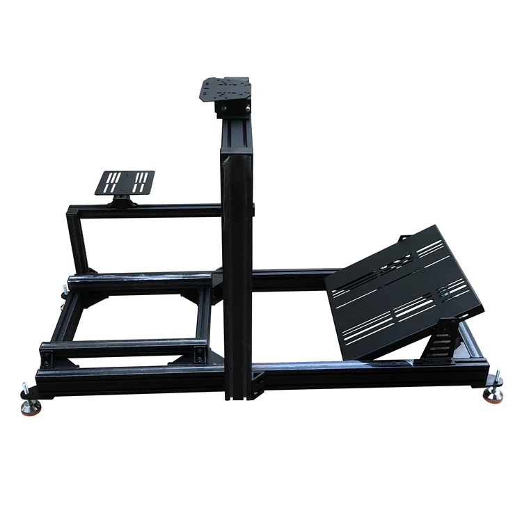 Custom Movable Playseat VR Game Cockpit Diy Motion Driving Sim Race Simulator Seat Sim Racing Rig Kit With 4080 Aluminum Profile