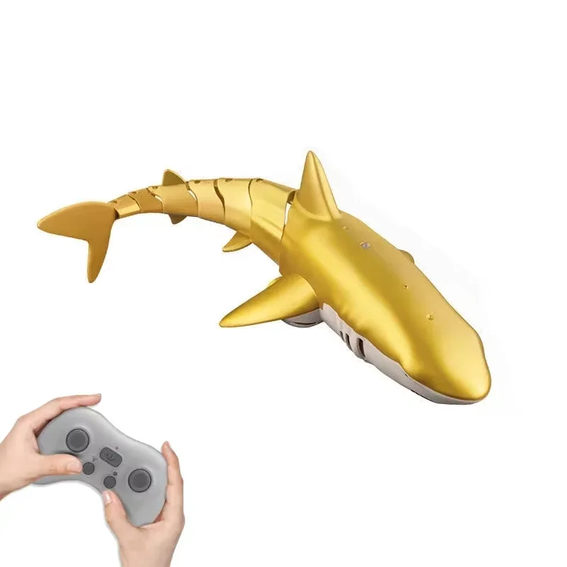 CONUSEA Smart Rc Shark Wal Spray Wasser Spielzeug Ferngesteuertes Boot Schiff U-Boot Roboter Fisch Elektrisches Spielzeug für Kinder Jungen Baby Kinder 8